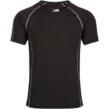 Vêtements Femme T-shirts zip-front manches courtes Regatta Pro Noir