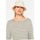 Vêtements Femme T-shirts Hunston manches courtes 10 Days Longsleeve Tee Stripes Ecru Moss Multicolore