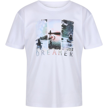 Vêtements Enfant T-shirts manches courtes Regatta  Blanc