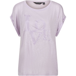 Vêtements Femme T-shirts manches longues Regatta Roselynn Violet