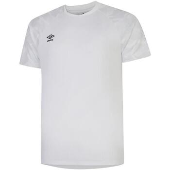 Vêtements Homme T-shirts manches longues Umbro UO1895 Blanc