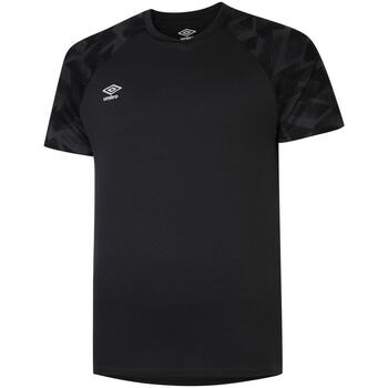 Vêtements Enfant T-shirts manches courtes Umbro UO1899 Noir