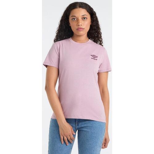 Vêtements Femme T-shirts manches longues Umbro Core Violet