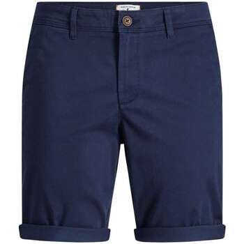 Vêtements Homme ribbed-knit Shorts / Bermudas Jack & Jones 145037VTPE24 Marine