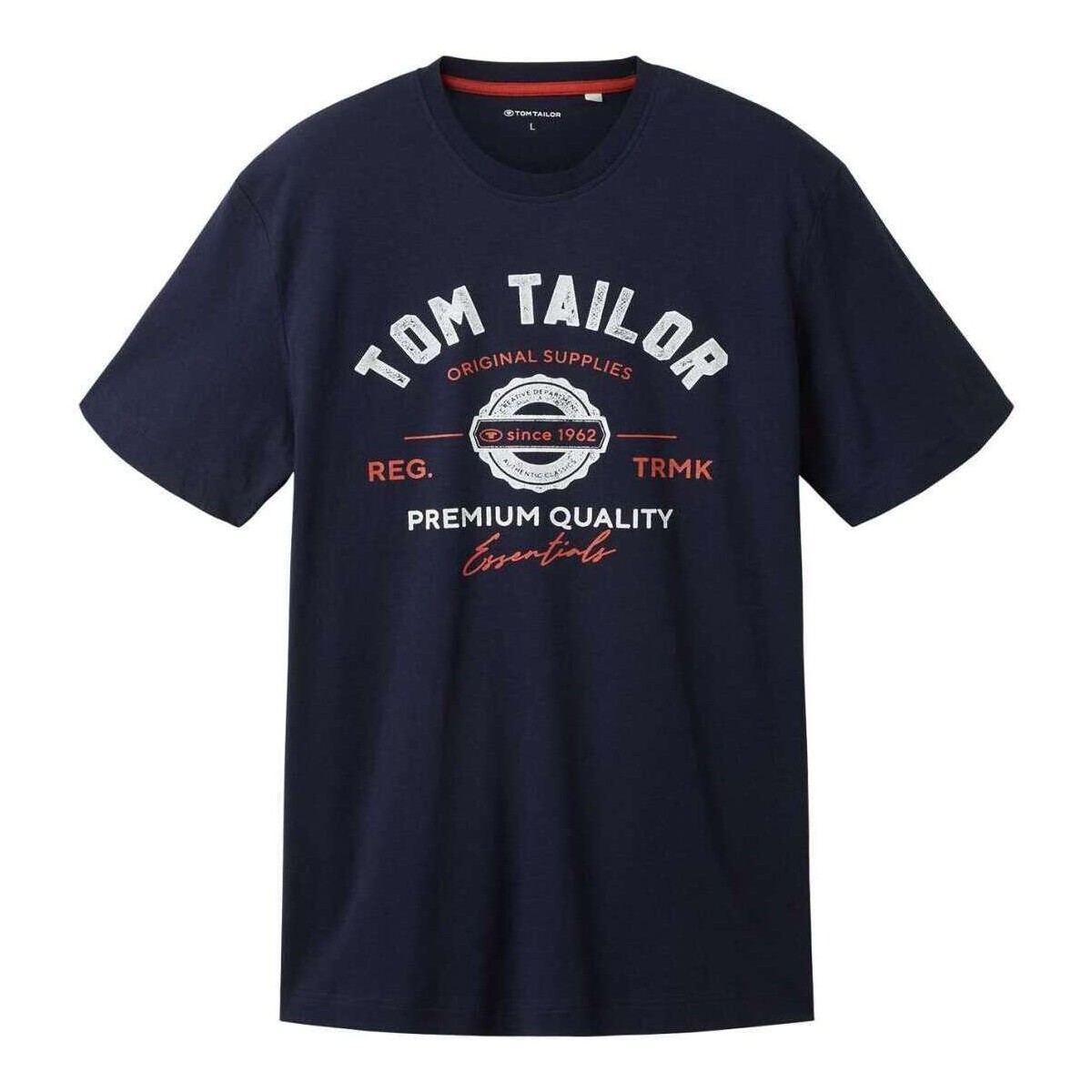 Vêtements Homme T-shirts manches courtes Tom Tailor 156839VTPE24 Marine