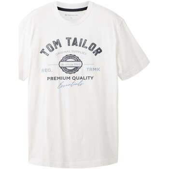 Vêtements Homme T-shirts manches courtes Tom Tailor 156840VTPE24 Blanc