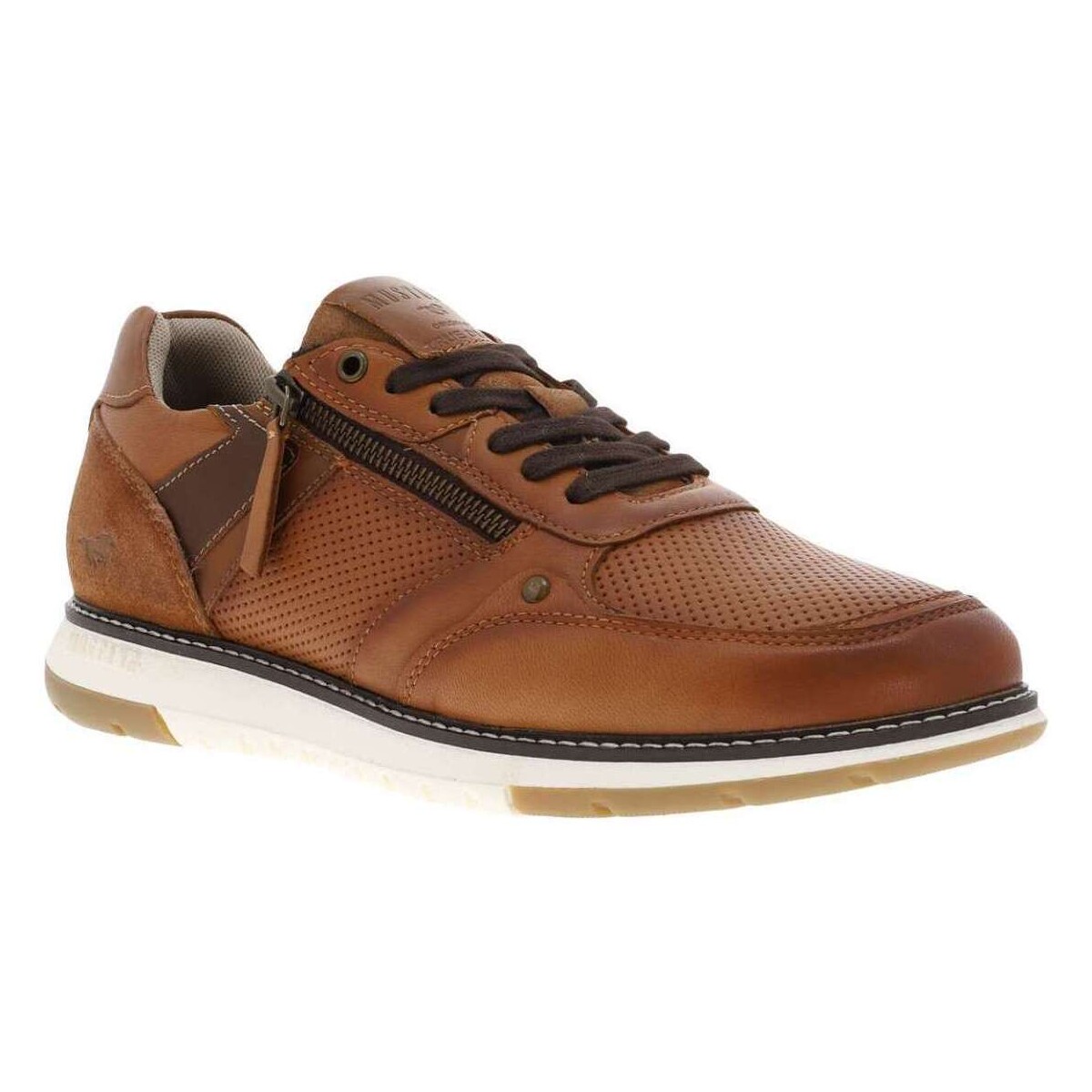 Chaussures Homme Baskets basses Mustang 19285CHPE24 Marron