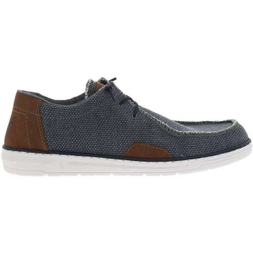 Chaussures Homme Leather mode Rieker Leather Bleu