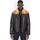 Vêtements Homme Vestes en cuir / synthétiques Schott LCDAYTON BLACK/COGNAC Marron