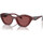 Montres & Bijoux Lunettes de soleil A-line Prada Occhiali da Sole  PRA02S 18O80B Rouge