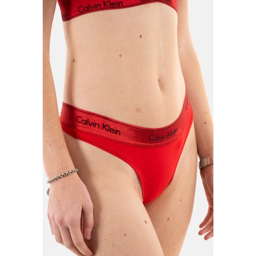 Sous-vêtements Femme Culottes & slips Calvin Klein Schals 000qf7449e Rouge