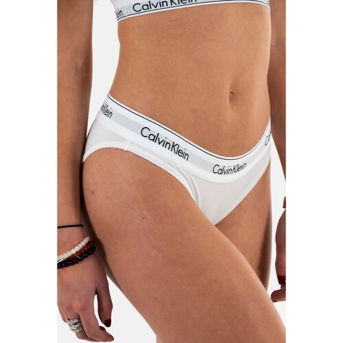 Sous-vêtements Femme Culottes & slips Calvin Klein Jeans classics 0000f3787e Blanc