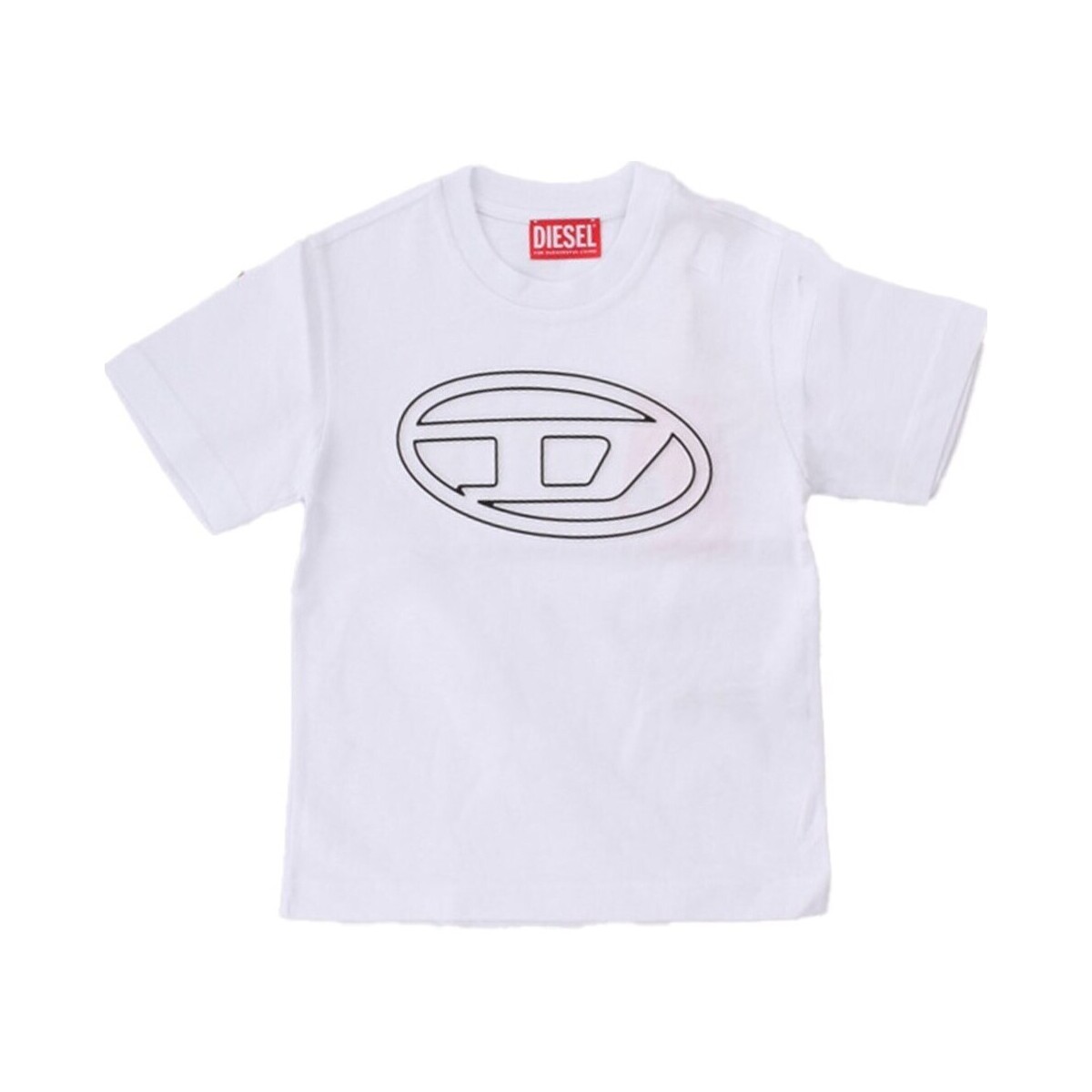 Vêtements Garçon T-shirts manches courtes Diesel J01788-0BEAF Blanc