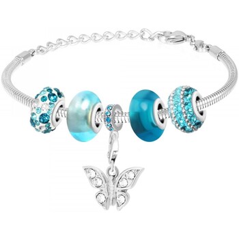 Objets de décoration Femme Bracelets Sc Crystal SB050-110-141-206-BLEU-CH0104-147 Noir