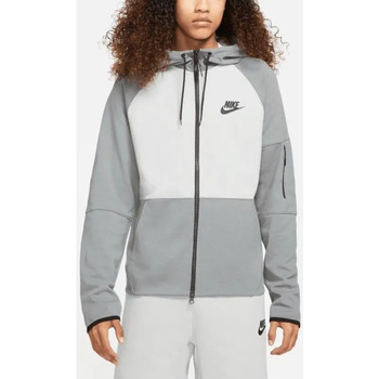 Vêtements Homme Vestes Nike - Sweat zippé - gris et blanc Autres