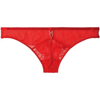 Sous-vêtements Femme Tangas Pomm'poire Tanga rouge Sangria Rouge