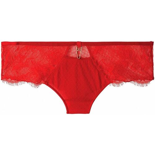 Sous-vêtements Femme Top 5 des ventes Pomm'poire Shorty tanga rouge Sangria Rouge