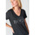Vêtements Femme equipment allix silk sleeve shirt dress item Le Temps des Cerises T-shirt quinn noir imprimé Noir