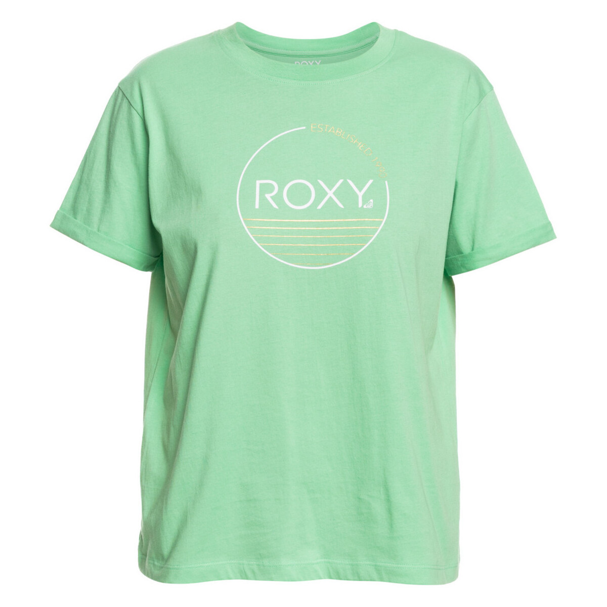 Vêtements Fille T-shirts & Polos Roxy Noon Ocean Vert