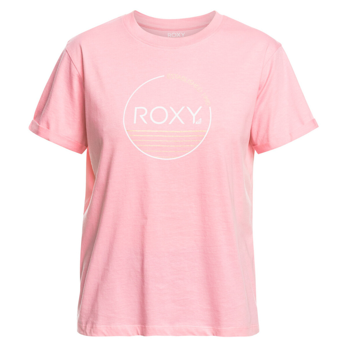 Vêtements Femme T-shirts & Polos Roxy Noon Ocean Rose