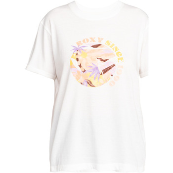 Vêtements Femme T-shirts & Polos Roxy Summer Fun Blanc