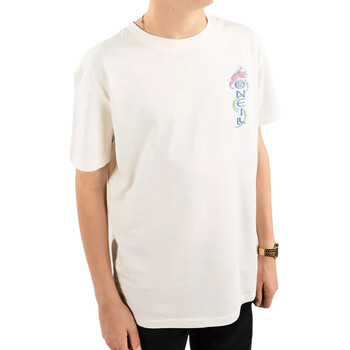 Vêtements Garçon T-shirts manches courtes O'neill 4850071-11010 Blanc