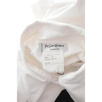 Saint Laurent Chemise en coton Blanc