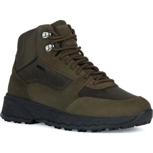Chaussures Homme Baskets basses Geox sterrato abx sport shoe military Vert