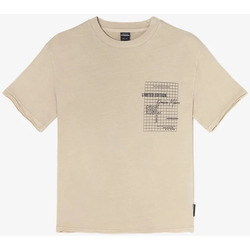 Vêtements Garçon T-shirts & Polos Le Temps des Cerises T-shirt hyacibo beige Marron