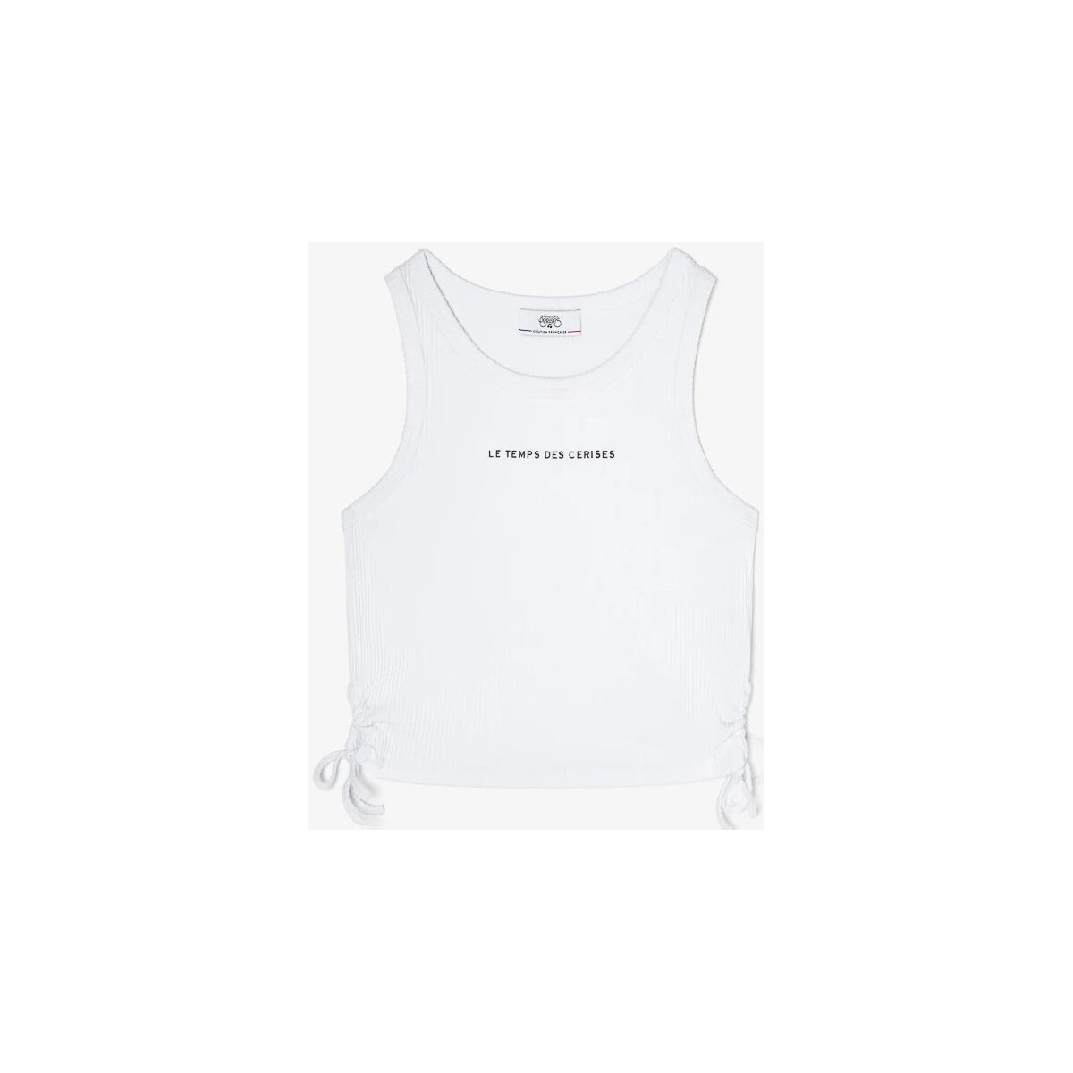 Vêtements Fille T-shirts & Polos Le Temps des Cerises Top court maragi blanc Blanc