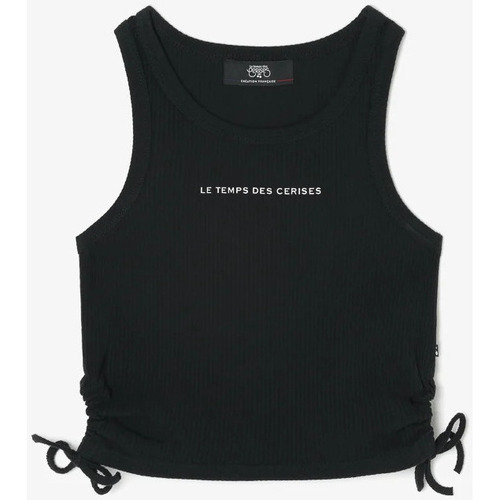 Vêtements Fille T-shirts & Polos Lauren Ralph Lauises Top court maragi noir Noir