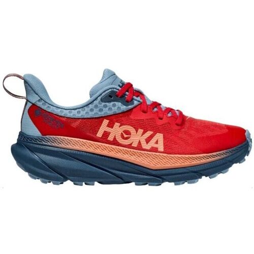 Chaussures Femme Running / trail Hoka one one Baskets Challenger ATR 7 GTX Femme Cerise/Real Teal Rouge