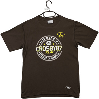 Vêtements Enfant T-shirts & Polos Reebok WEST Sport T-shirt  Crosby87 Hockey Marron