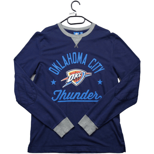 Vêtements Homme T-shirts & Polos adidas Originals Pull  Oklahoma City Thunder NBA Marine