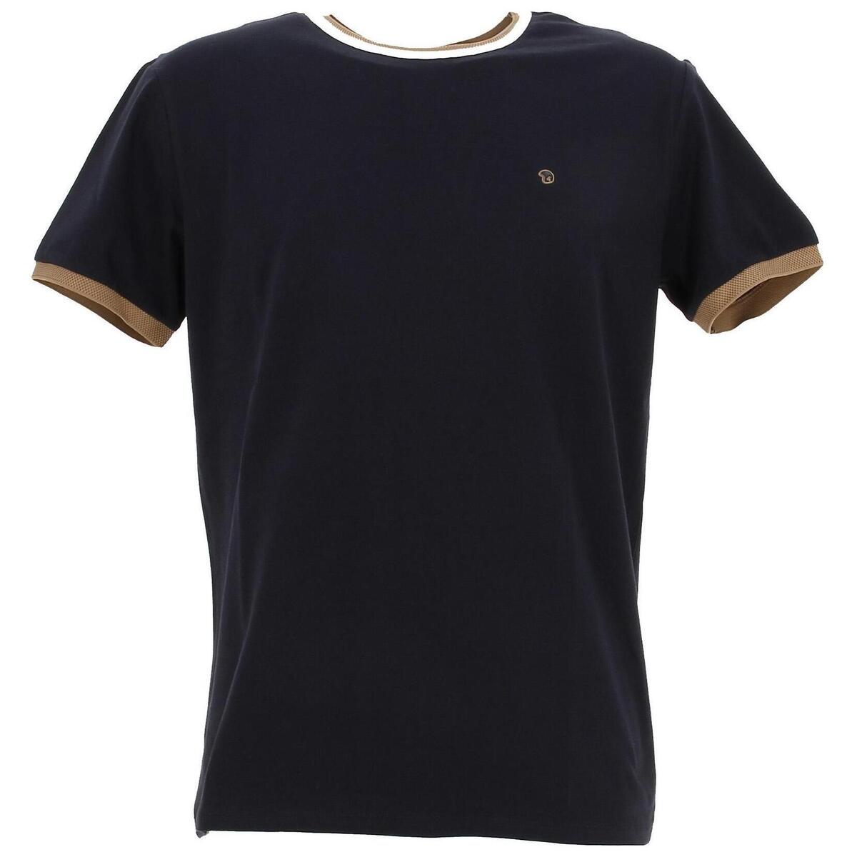 Vêtements Homme T-shirts manches courtes Benson&cherry Classic t-shirt mc Bleu