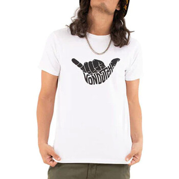 Vêtements Homme T-shirts manches courtes Von Dutch VD/TRC/SIGN Blanc