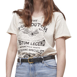 Vêtements VAUDE T-shirts manches courtes Von Dutch VD/TVC/HAND Rose