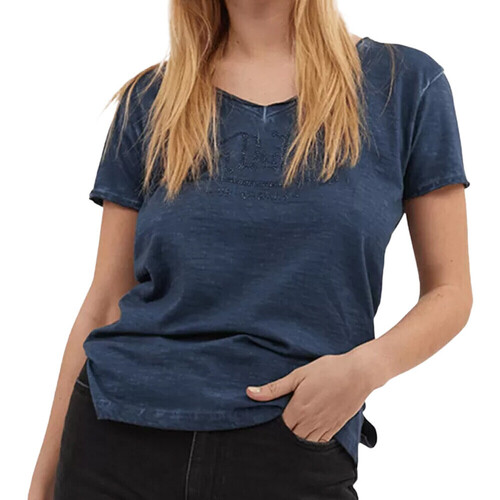 Vêtements Femme HUGO Dolive T-shirt à grand logo Noir Von Dutch VD/TVC/OASIS Bleu