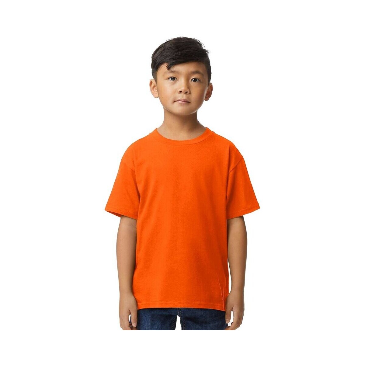 Vêtements Enfant T-shirts manches courtes Gildan 65000B Orange