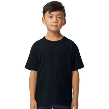Vêtements Enfant T-shirts manches courtes Gildan 65000B Noir
