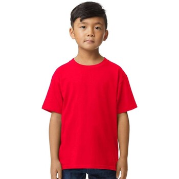 Vêtements Enfant AMI Paris long-sleeved ribbed shirt Gildan 65000B Rouge