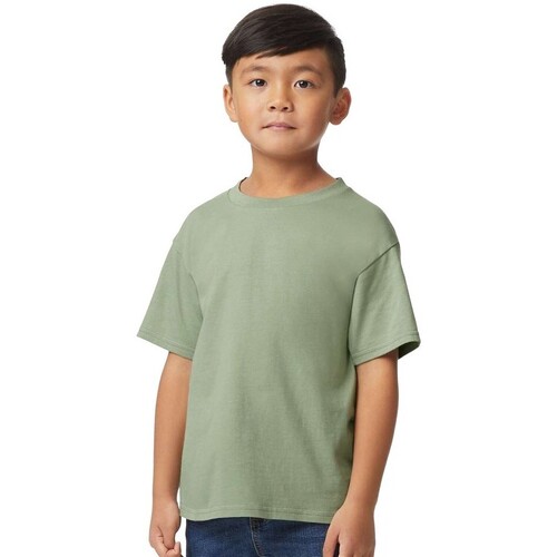 Vêtements Enfant T-shirts manches courtes Gildan 65000B Vert