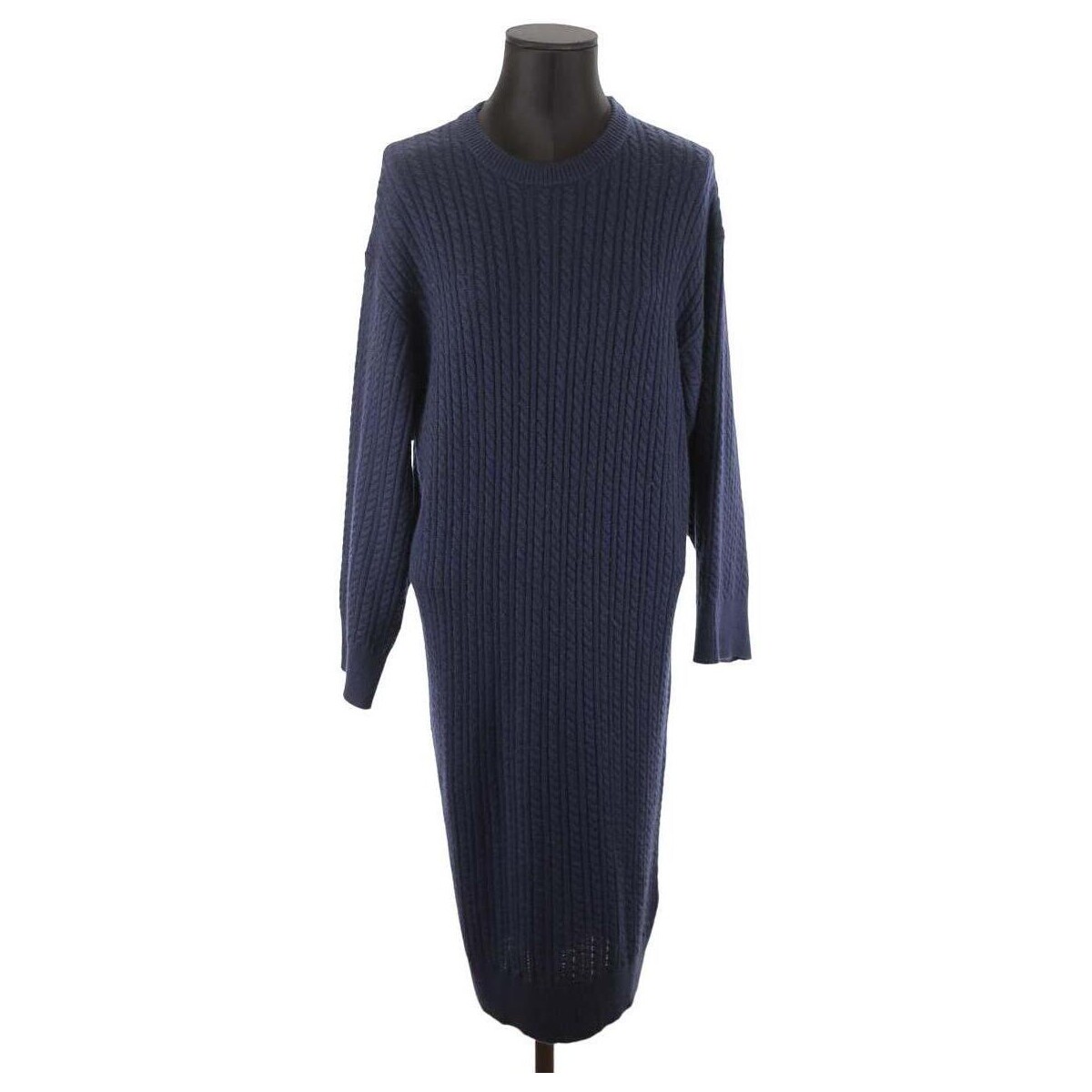 Vêtements Femme Robes Lacoste Robe en laine Bleu