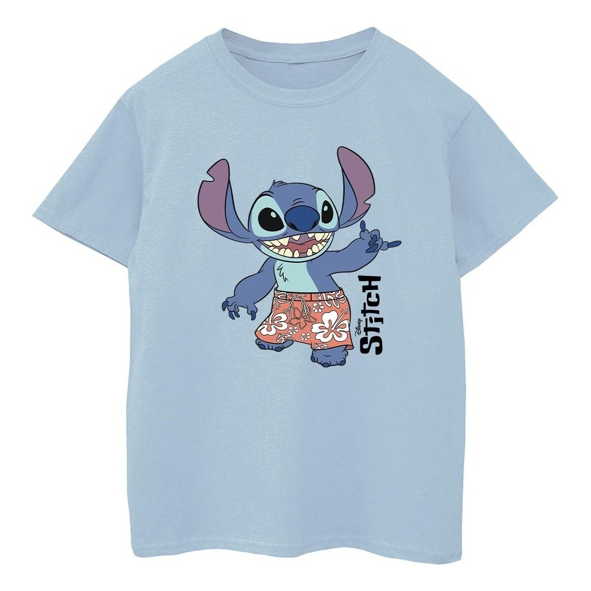 Vêtements Garçon T-shirts manches courtes Disney Lilo & Stitch Bermuda Shorts Bleu