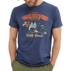 Vêtements Homme T-shirts manches courtes Von Dutch VD/1/TRC/FARMS Bleu
