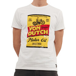 Vêtements Blue T-shirts & Polos Von Dutch VD/TRC/BOX Blanc