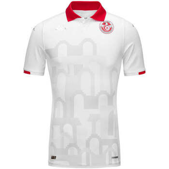 Vêtements Homme T-shirts manches courtes Kappa Maillot Kombat Pro Away Tunisie 23/24 Blanc