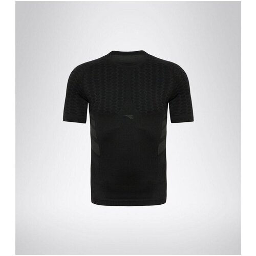 Vêtements Homme T-shirts manches courtes camouflage Diadora  Noir