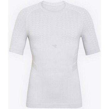 Vêtements Homme T-shirts manches courtes Diadora  Blanc
