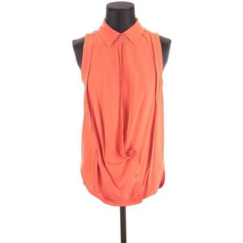 Vêtements Femme Débardeurs / T-shirts Tights sans manche Vanessa Bruno Top en soie Rouge
